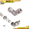 right angle UNION ELBOW compression tube fittings manufacturers for gas